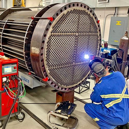 Hydrostatic Pressure Testing and Quality Inspection Bay