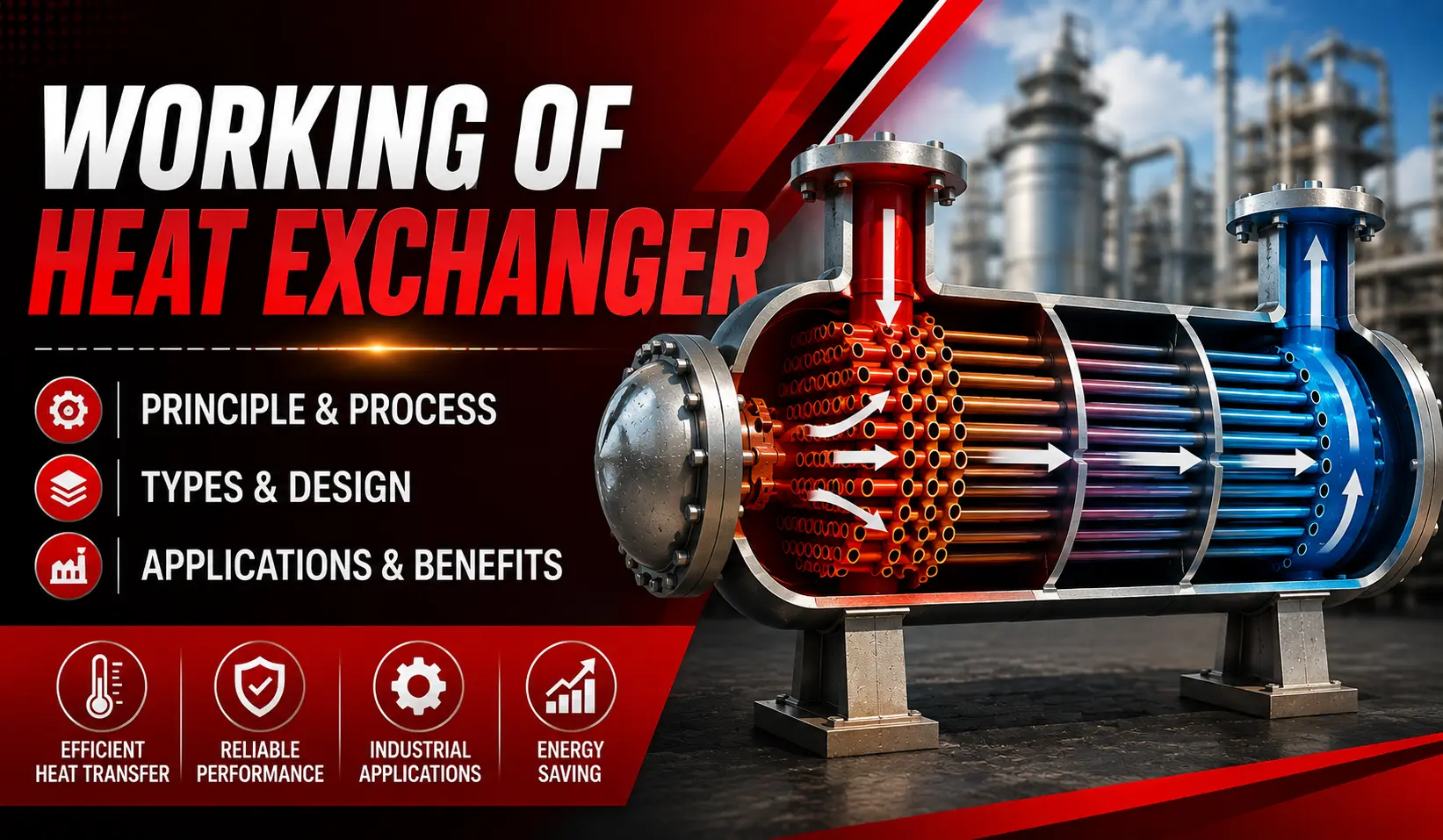 working of heat exchanger